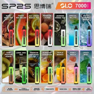 SP2S GLO拋棄式電子煙思博瑞一次性7000口